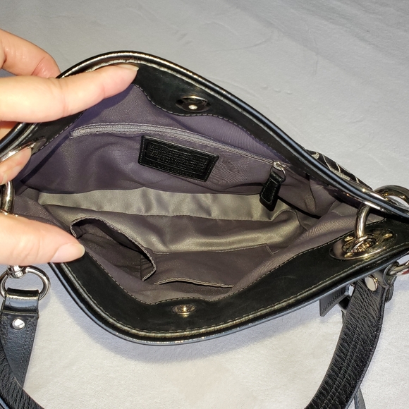 Coach Black and Gray Crossbody Bag - Picture 4 of 5